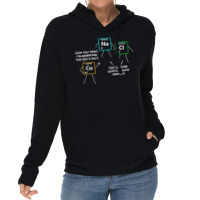 Salt And Copper Periodic Table Police Pun Chemistry T Lightweight Hoodie | Artistshot