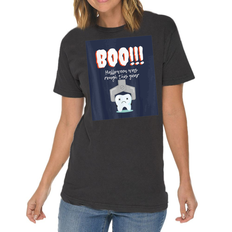 Dental Halloween   Tooth Extraction Vintage T-shirt | Artistshot