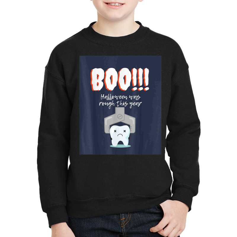 Dental Halloween   Tooth Extraction Youth Sweatshirt | Artistshot