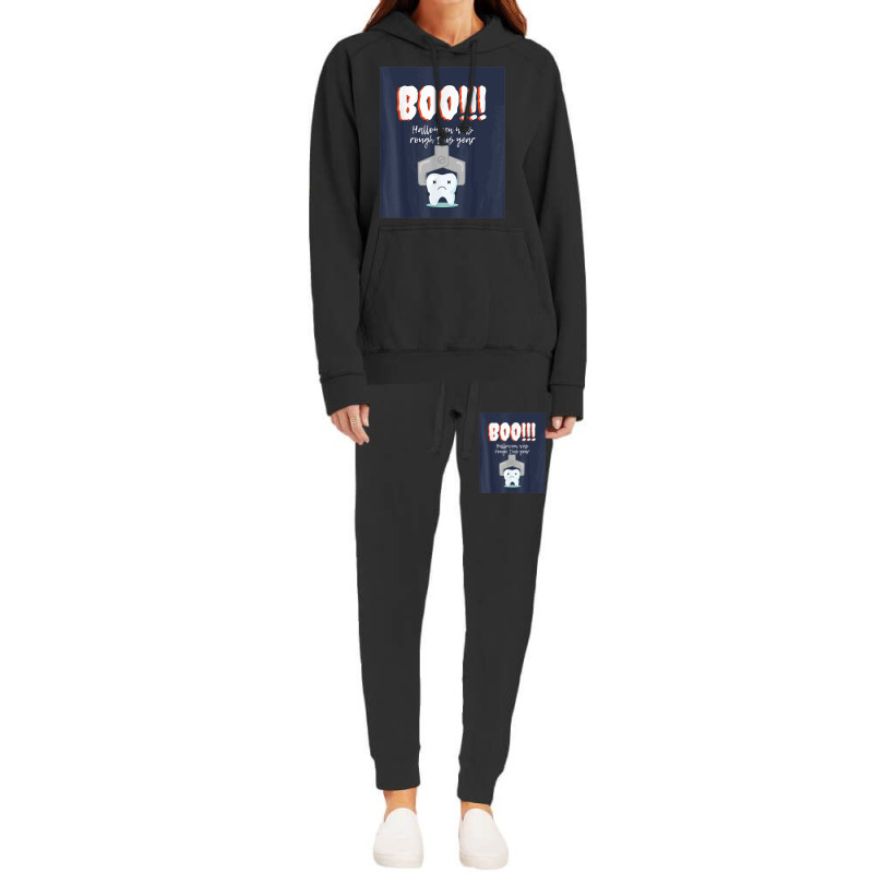 Dental Halloween   Tooth Extraction Hoodie & Jogger Set | Artistshot