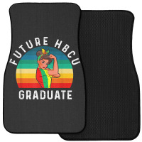 Future Hbcu Grad History Black College Girl Women Melanin Funny Gifts Front Car Mat | Artistshot