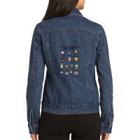 Timey Mr Dr With Added 13 Doctor Who Ladies Denim Jacket | Artistshot