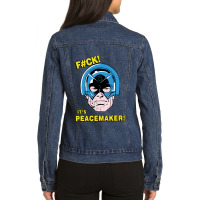 Fck Is Pacemaker Classic Ladies Denim Jacket | Artistshot