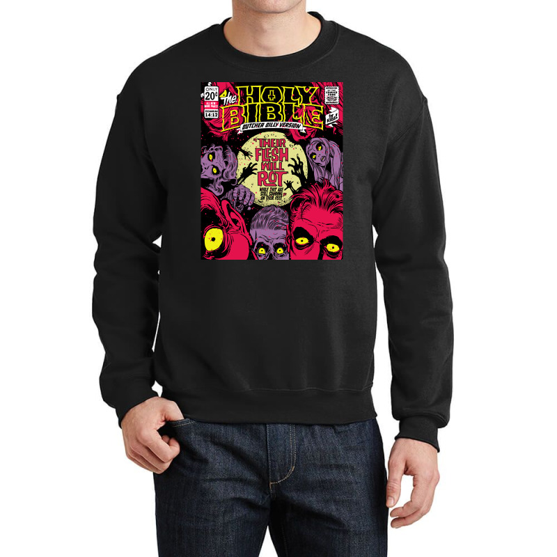 Holy Bible, Their Flesh Will Rot, Holy Bible Art, Holy Bible Vintage,  Crewneck Sweatshirt | Artistshot