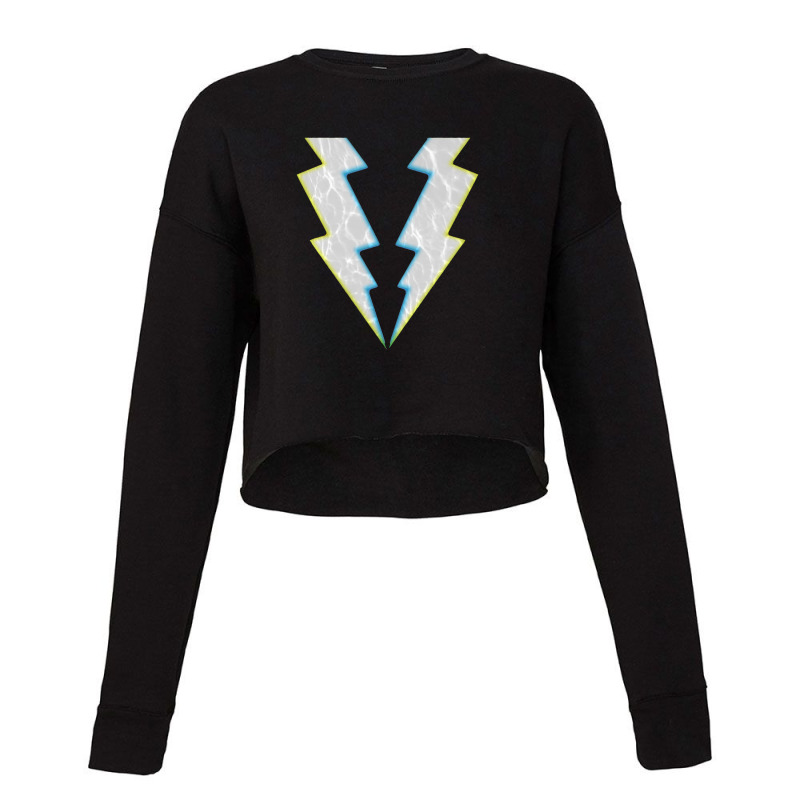 Cw's Black Lightning,black Lightning Cropped Sweater by myrimidia | Artistshot