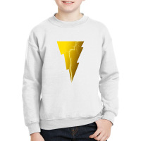 Dceu Shazam Lightning,shazam Youth Sweatshirt | Artistshot