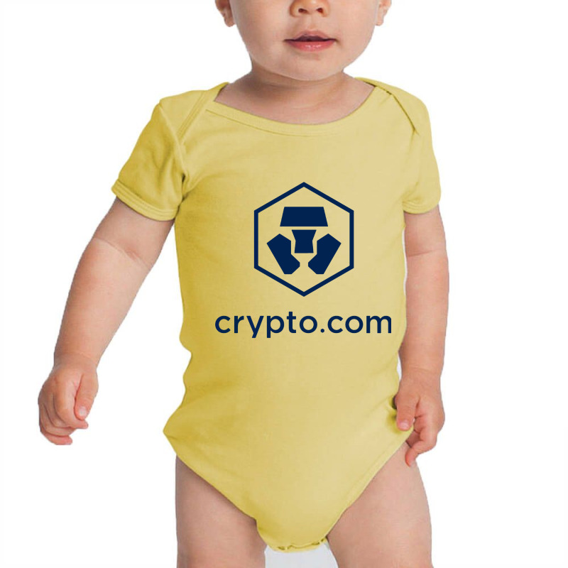 Crypto Com Company Symbol Baby Bodysuit by clara ameliana | Artistshot