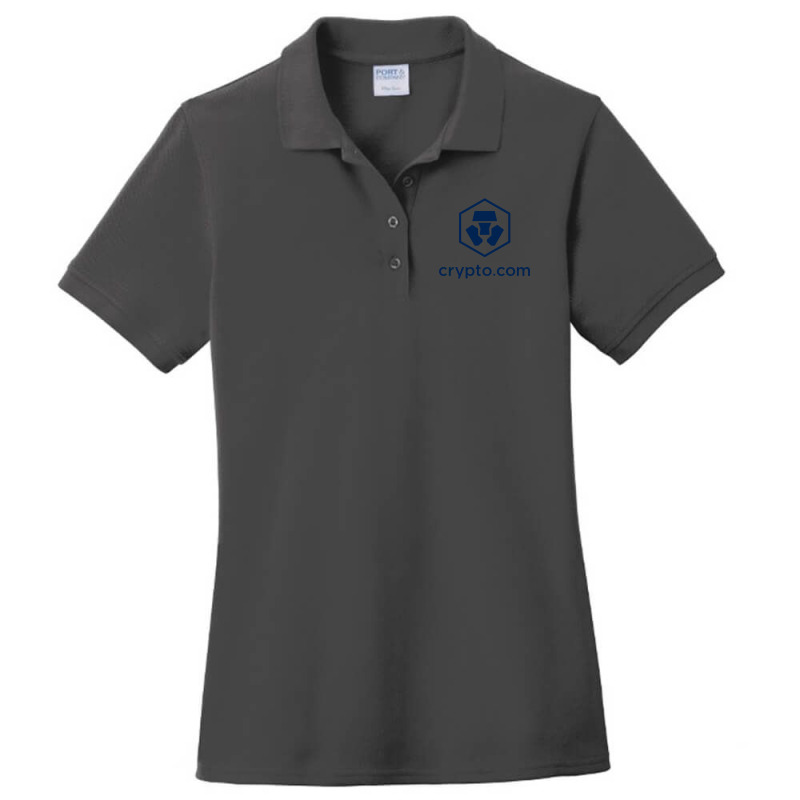 Crypto Com Company Symbol Ladies Polo Shirt by clara ameliana | Artistshot