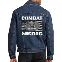 Us Army Combat Medic, Perfect Veteran Medical Military Men Denim Jacket | Artistshot