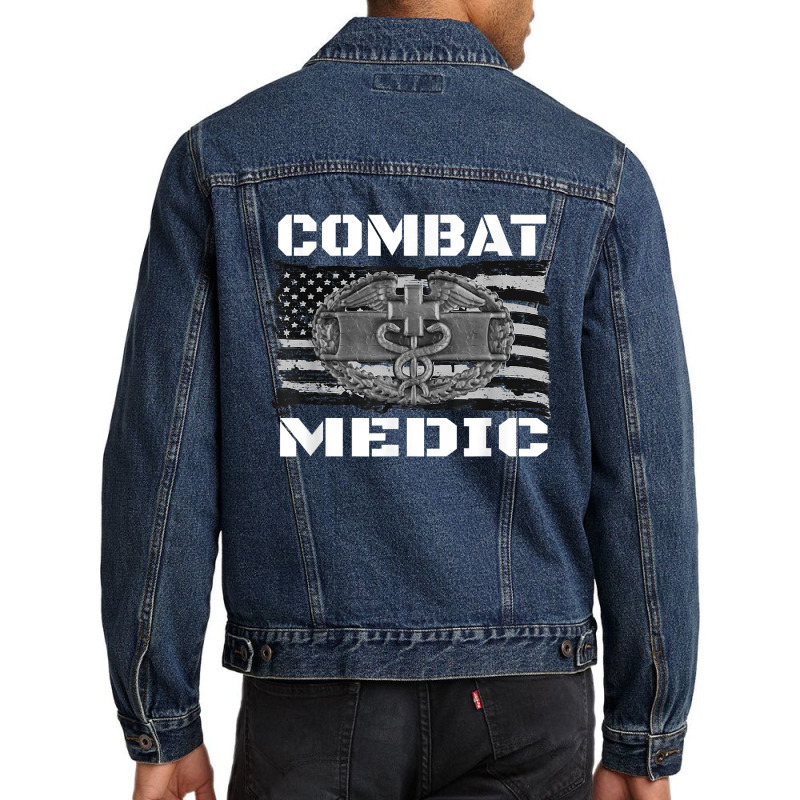 Us Army Combat Medic, Perfect Veteran Medical Military Men Denim Jacket by BessieCarolyn | Artistshot