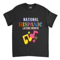 Hispanic Ceremony Month Prideful Latin Spanish Amigo Gifts Art Classic T-shirt | Artistshot