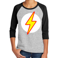 Lightning Bolt Icon Youth 3/4 Sleeve | Artistshot