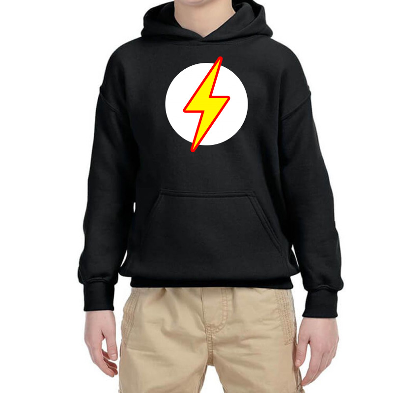 Lightning Bolt Icon Youth Hoodie by Prince Ali | Artistshot