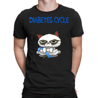 Diabetic Cycle Funny Cat Diabetes Awareness T-shirt | Artistshot