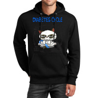 Diabetic Cycle Funny Cat Diabetes Awareness Unisex Hoodie | Artistshot