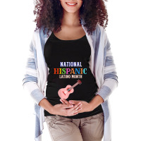 Hispanic Ceremony Month Prideful Latin Spanish Amigo Gifts Gifts Women Maternity Scoop Neck T-shirt | Artistshot