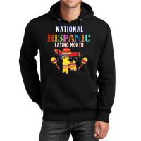 Hispanic Ceremony Month Prideful Latin Spanish Amigo Gifts Graphic Mus Unisex Hoodie | Artistshot