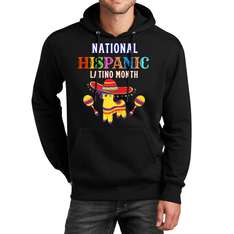 Hispanic Ceremony Month Prideful Latin Spanish Amigo Gifts Graphic Mus Unisex Hoodie by TyrellDesign | Artistshot