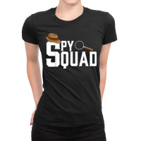 Spy Squad Police Crime Investigator Private Detective Team Ladies Fitted T-shirt | Artistshot