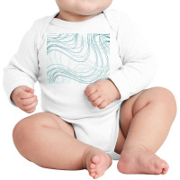 Beautiful Green Line Long Sleeve Baby Bodysuit | Artistshot