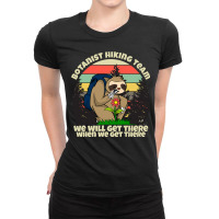 Botanist Hiking Team, Botany Sloth Ladies Fitted T-shirt | Artistshot