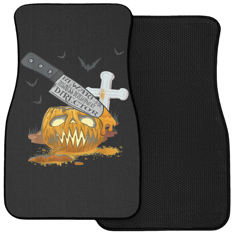 Business Development Director Funny Halloween Party Front Car Mat | Artistshot