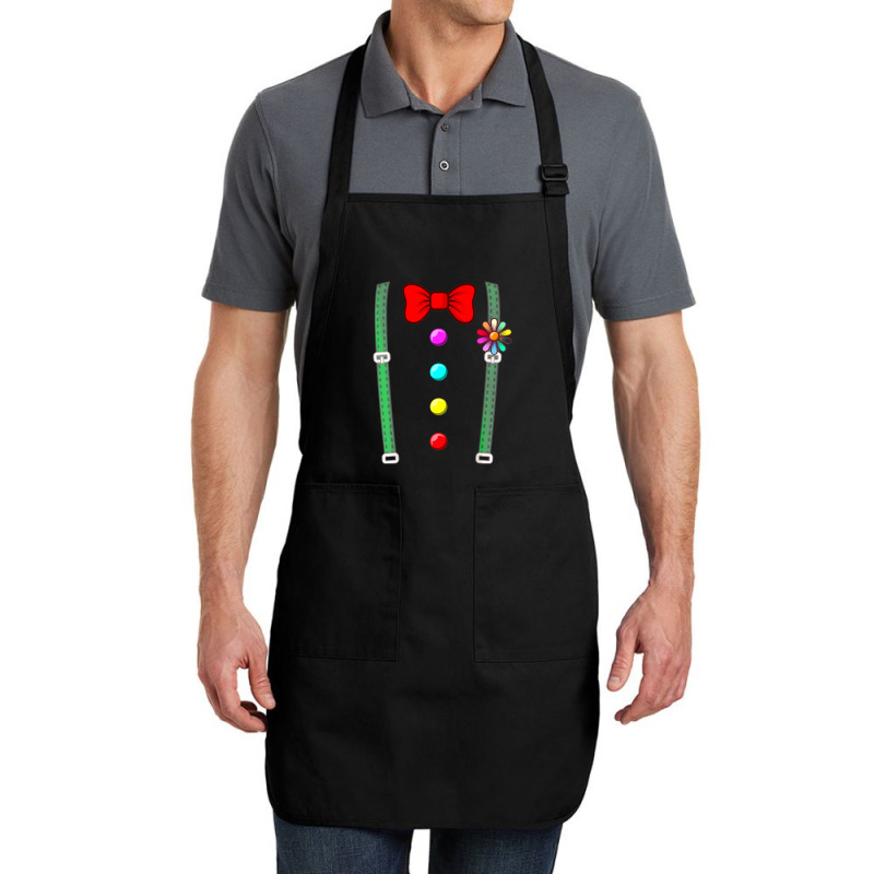 Clown Costume Funny Circus Halloween Costumes Full-length Apron | Artistshot