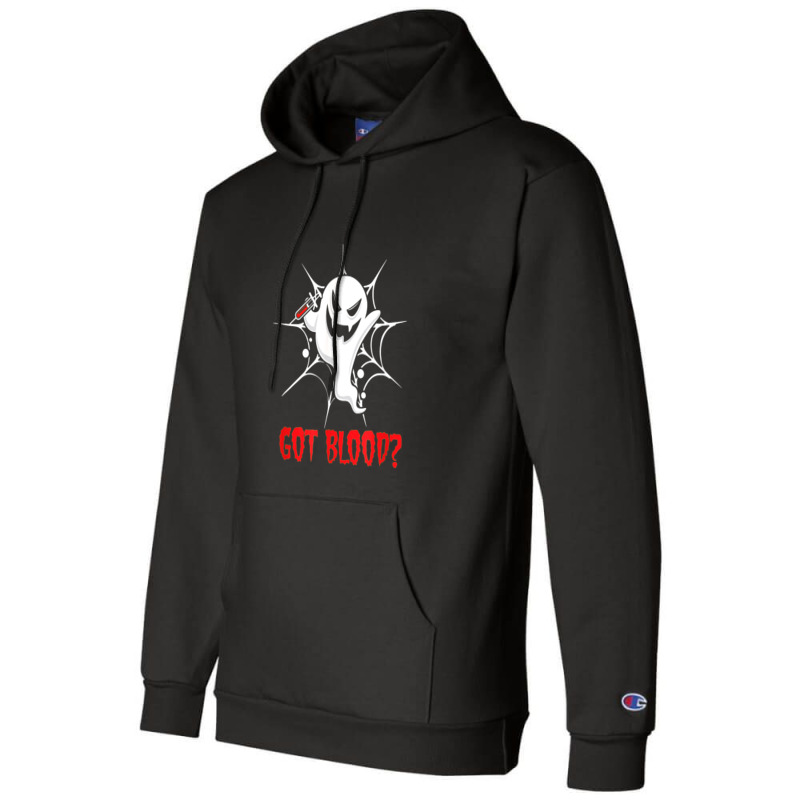 Ghost Syringe Needle Phlebotomist Phlebotomy Doctor Gift Champion Hoodie | Artistshot