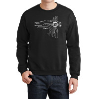 Cpu Heart Chipset Board Electrical Electronic Engineer Crewneck Sweatshirt | Artistshot