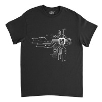 Cpu Heart Chipset Board Electrical Electronic Engineer Classic T-shirt | Artistshot