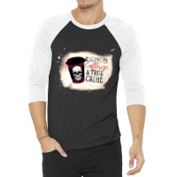 Running On Caffine And True Crime, Running On Caffine And True Crime V 3/4 Sleeve Shirt | Artistshot