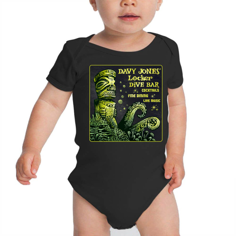 Davy Jone Locker, Davy Jone Locker Art, Davy Jone Locker Vitage, Davy  Baby Bodysuit by SHOPBEEERQ | Artistshot