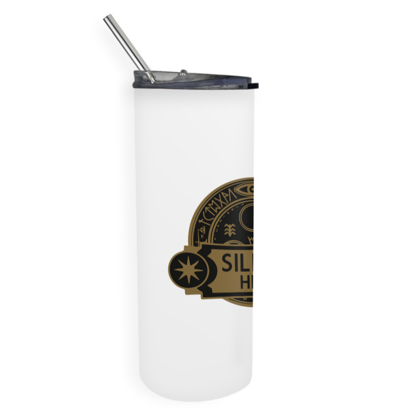 Silent Hill, Welcoming Pyramid Head Skinny Tumbler | Artistshot