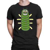 Green Caterpillar Character Cute Animal Halloween Costume T-shirt | Artistshot