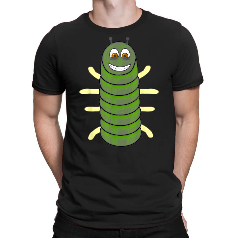 Green Caterpillar Character Cute Animal Halloween Costume T-shirt | Artistshot