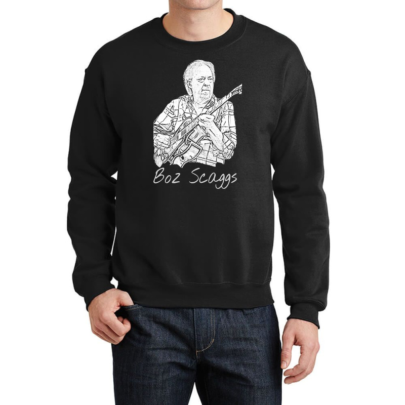 Boz Scaggs, The Boz Scaggs, Boz Scaggs Art, Boz Scaggs Vintage, Boz Sc Crewneck Sweatshirt | Artistshot