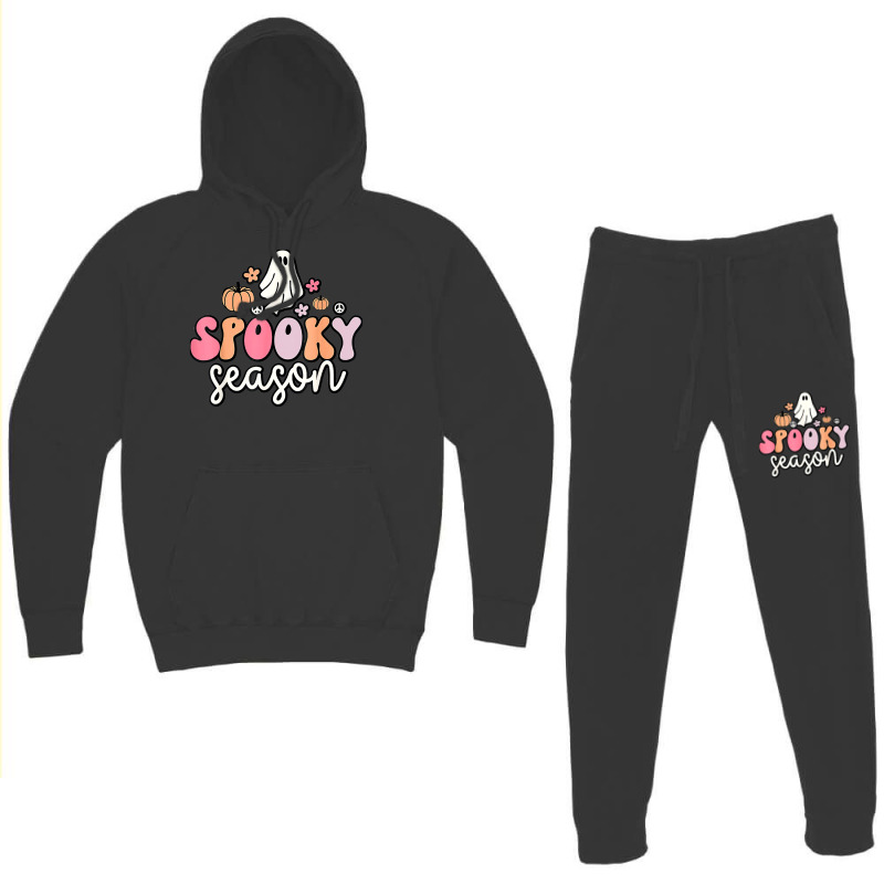 Groovy Ghost Spooky Season Hoodie & Jogger Set | Artistshot