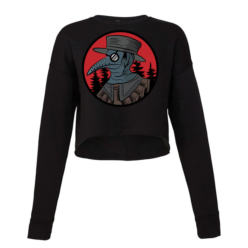 Lover Gift Plague Doctor Black Gifts Men Cropped Sweater by cm-arts | Artistshot