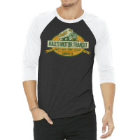 Halls Motor Transit, The Halls Motor Transit, Sunbury, Halls Motor Tra 3/4 Sleeve Shirt | Artistshot