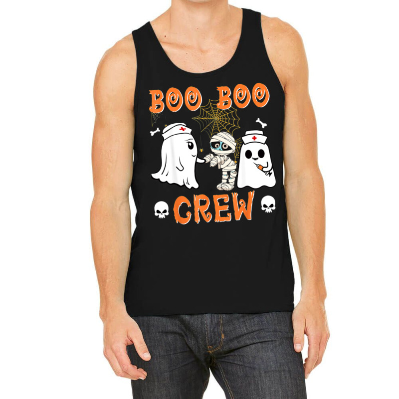 Halloween Boo Boo Crew Nurse Ghost Tank Top | Artistshot