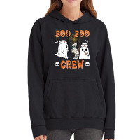 Halloween Boo Boo Crew Nurse Ghost Vintage Hoodie | Artistshot