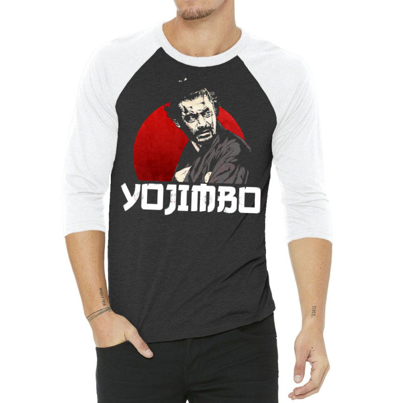 Yojimbo, Yojimbo Vintage, Yojimbo Art, Yojimbo Painting, The Yojimbo,  3/4 Sleeve Shirt | Artistshot