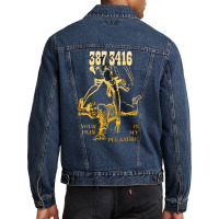 Spanking, Spanking Vintage, Spanking Art, Spanking Painting, The Spank Men Denim Jacket | Artistshot