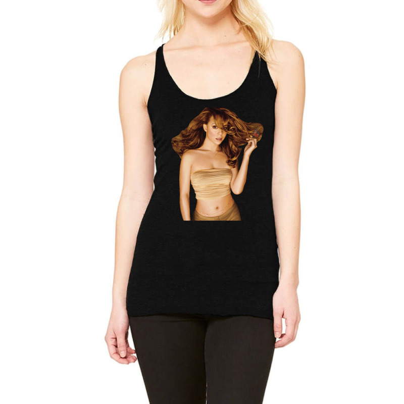 Mariah Carey Woman Cotton Graphic Print Tee Short Sleeve T-shirt Racerback Tank by cm-arts | Artistshot