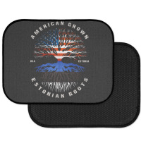 American Grown Estonian Roots Estonia Flag Rear Car Mat | Artistshot