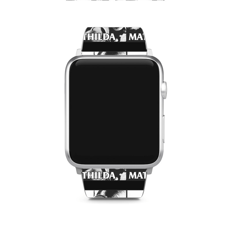 Mathilda, The Mathilda, Mathilda Art, Mathilda Vintage, Mathilda Paint Apple Watch Band | Artistshot