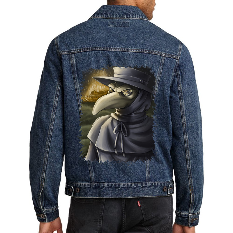 Vintage Photograp Surgeons Funny Gift Men Denim Jacket | Artistshot