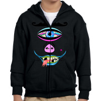 Halloween Costume Cute Crazy Cyclops One Eye Cartoon Monster Youth Zipper Hoodie | Artistshot