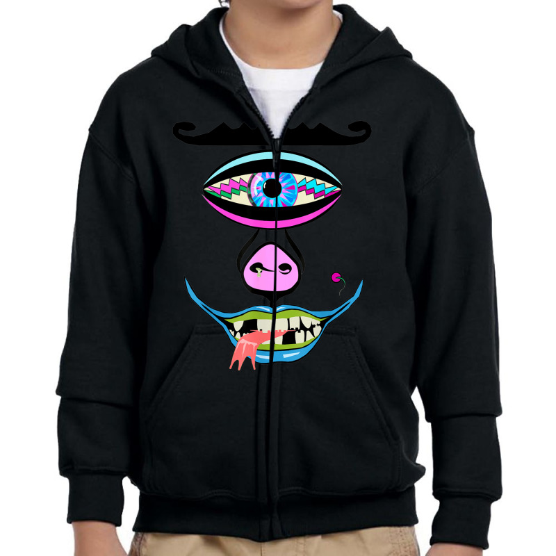 Halloween Costume Cute Crazy Cyclops One Eye Cartoon Monster Youth Zipper Hoodie by Bestshirt | Artistshot