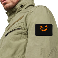 Halloween Costume Jack O Lantern Pumpkin Face Women Men Rectangle Patch | Artistshot